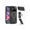 iPhone 11 Kılıf Joy Lens Standlı Kapak - Lacivert