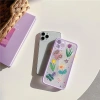 İphone 11 Pro 5.8inç Kamera Korumalı Çiçek Desenli Silikon Kılıf