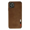 iPhone 11 Pro Kılıf Loop Deri Silikon - Kahverengi