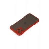 iPhone 11 Pro Kılıf Montreal Silikon Kapak - Kırmızı
