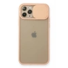 iPhone 11 Pro Kılıf Palm Buzlu Kamera Sürgülü Silikon - Pembe