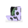 iPhone 11 Pro Max Kılıf Elit Yüzüklü Kapak - Mor