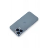 iPhone 11 Pro Max Metal Kamera Lens Koruma Cam - Mavi