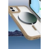iPhone 12 Kılıf Enka Magsafe Silikon Kılıf - Lacivert