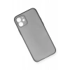 iPhone 12 Kılıf PP Ultra İnce Kapak - Gri