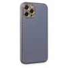 iPhone 12 Pro Kılıf Coco Karbon Silikon - Gri