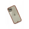 iPhone 12 Pro Kılıf Liva Taşlı Silikon - Kırmızı