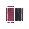 iPhone 12 Pro Kılıf Optimum Silikon - Bordo