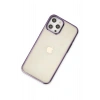 iPhone 12 Pro Max Kılıf Element Silikon - Mor