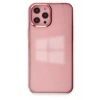 iPhone 12 Pro Max Kılıf Element Silikon - Pembe