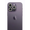 iPhone 12 Pro Max Neon Fosforlu Kamera Lens - Beyaz