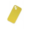 iPhone 13 Mini Kılıf Lansman Legant Silikon - Sarı