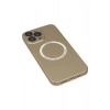iPhone 13 Pro Kılıf Jack Magneticsafe Lens Silikon - Gold