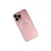 iPhone 13 Pro Kılıf Jack Magneticsafe Lens Silikon - Rose Gold