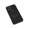 iPhone 13 Pro Kılıf Jack Magneticsafe Lens Silikon - Siyah