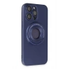 iPhone 13 Pro Max Kılıf Lukka Magneticsafe Kapak - Lacivert