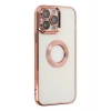iPhone 13 Pro Max Kılıf Slot Silikon - Rose Gold