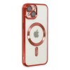 iPhone 14 Kılıf Kross Magneticsafe Kapak - Kırmızı