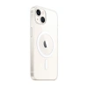 iPhone 14 Kılıf Magneticsafe Şeffaf Silikon - Şeffaf