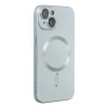 iPhone 14 Plus Kılıf Moshi Lens Magneticsafe Silikon - Sierra Blue