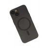 iPhone 14 Plus Kılıf Moshi Lens Magneticsafe Silikon - Siyah
