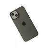 iPhone 14 Plus Kılıf Pc Sert Şeffaf Kapak - Siyah
