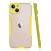 iPhone 14 Plus Kılıf Platin Silikon - Sarı
