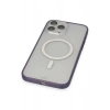 iPhone 14 Pro Kılıf Grand Magneticsafe Kapak - Mor