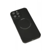 iPhone 14 Pro Kılıf Jack Magneticsafe Lens Silikon - Siyah