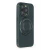 iPhone 14 Pro Kılıf Lukka Magneticsafe Kapak - Koyu Yeşil