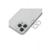 iPhone 14 Pro Max Band Metal Kamera Lens - Gümüş