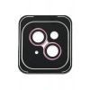iPhone 14 PVD Metal Kamera Lens - Pembe
