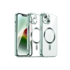 iPhone 15 Kılıf Kross Magneticsafe Kapak - Koyu Yeşil