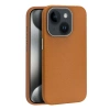 iPhone 15 Kılıf Wonder Deri Magsafe Kapak - Kahverengi