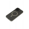iPhone 15 Pro Kılıf Lodos Magneticsafe Mat Kapak - Titan Gri