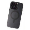 iPhone 15 Pro Kılıf Mateks Magsafe Kapak - Siyah