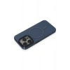 iPhone 15 Pro Max Kılıf Anka PC Magneticsafe Sert Metal Kapak - Lacivert