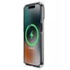 iPhone 15 Pro Max Kılıf Crystal Magsafe Kapak - Şeffaf