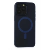 iPhone 15 Pro Max Kılıf Lodos Magneticsafe Mat Kapak - Mavi