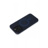 iPhone 15 Pro Max Kılıf Lodos Magneticsafe Mat Kapak - Mavi