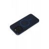 iPhone 15 Pro Max Kılıf Lodos Magneticsafe Mat Kapak - Mavi