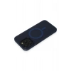 iPhone 15 Pro Max Kılıf Lodos Magneticsafe Mat Kapak - Mavi