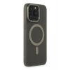 iPhone 15 Pro Max Kılıf Lodos Magneticsafe Mat Kapak - Titan Gri