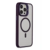 iPhone 15 Pro Max Kılıf Roblox Lens Magsafe Standlı Kapak - Derin Mor