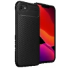iPhone 16E Kılıf Auto Focus Karbon Kapak - Siyah