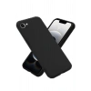 iPhone 16E Kılıf First Silikon - Siyah