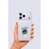 İphone 17 Pro Max Kartlıklı Oreo Desenli Kılıf
