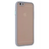 iPhone 6 Kılıf Montreal Silikon Kapak - Gri
