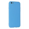 iPhone 6 Plus Kılıf Nano içi Kadife Silikon - Mavi