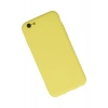 iPhone 6 Plus Kılıf Nano içi Kadife Silikon - Sarı